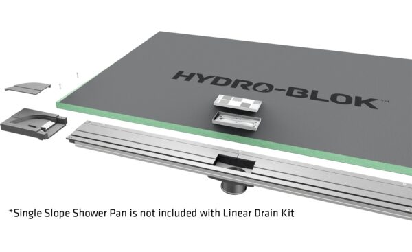 HYDRO-BLOK Linear Drain Kit